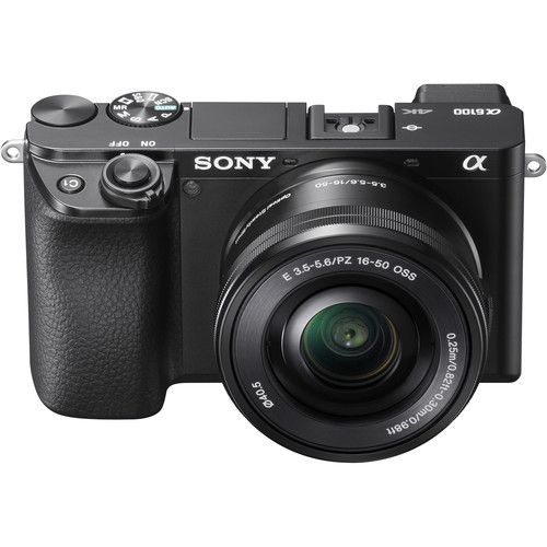 מצלמה ללא מראה ועדשה Sony Alpha A6100 + 16-50 + 55-210 - יבואן רשמי