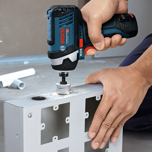 מברגת אימפקט Bosch דגם GDR 12V-LI עם ערכת אביזרים