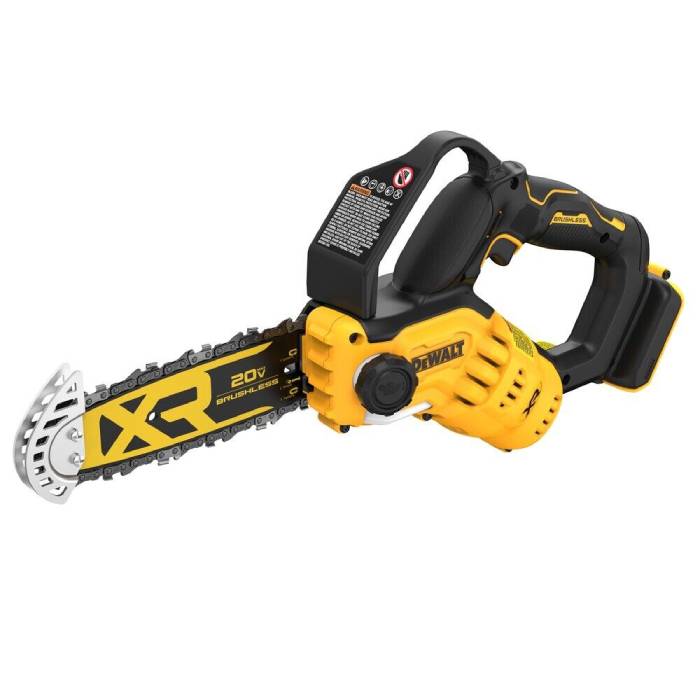 מסור שרשרת 8" נטען 18/20V DCCS623B בראשלס גוף בלבד