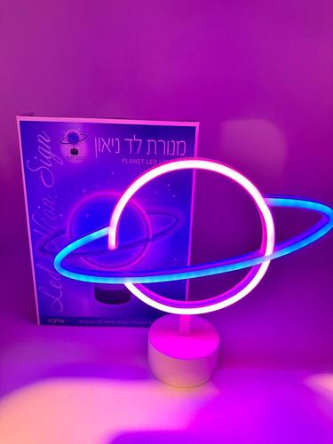 מנורת ניאון Neon - כוכב לכת
