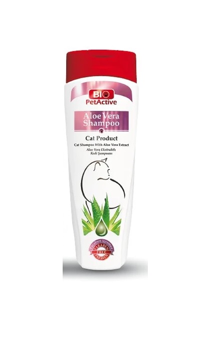 ביו פטאקטיב BIO PetActive שמפו אלוורה לחתולים