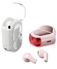 אוזניות אלחוטיות TWS קפסולה בעיצוב לב ורוד | לבן Amor