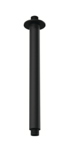 זרוע תקרה עגול שחור מט P6008BL