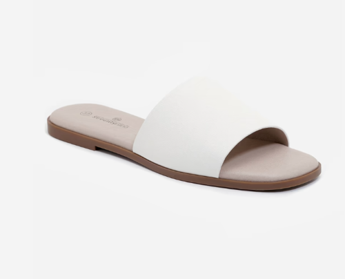 כפכפי בר סבנטי ניין לנשים בצבע לבן |36-41 |  Seventy Nine WHITE SNNEW109
