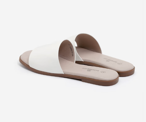 כפכפי בר סבנטי ניין לנשים בצבע לבן |36-41 |  Seventy Nine WHITE SNNEW109