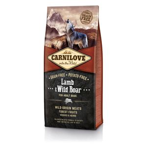 קרנילאב מזון לכלבים כבש וחזיר בר 4 ק"ג Carnilove Lamb and Wild Roar