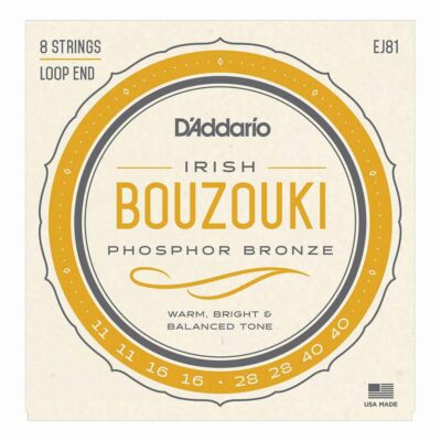 מיתרים לבוזוקי דדריו –  EJ81 Irish Bouzouki Strings