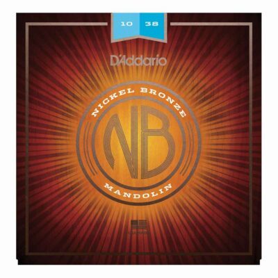 מיתרים למנדולינה דדריו – 10-38 –  NBM1038 Nickel Bronze Mandolin Set Light