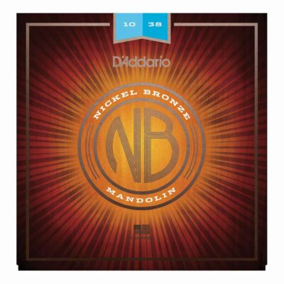 מיתרים למנדולינה דדריו – 10-38 –  NBM1038 Nickel Bronze Mandolin Set Light