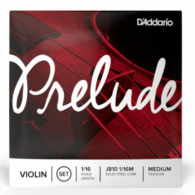מיתרים לכינור דדריו –  J810 1/16M Prelude VIOLIN String Set