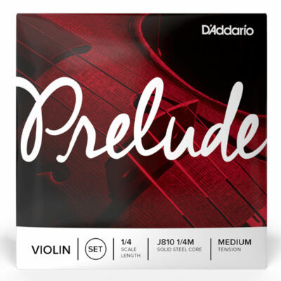 מיתרים לכינור דדריו – Daddario J810 1/4M Prelude VIOLIN String Set