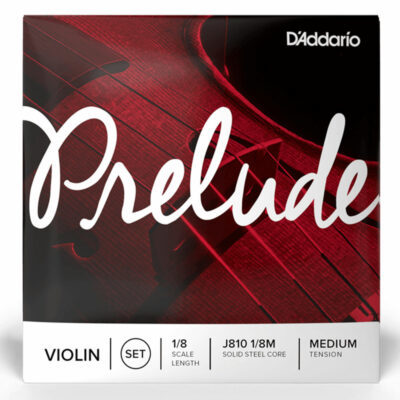 מיתרים לכינור דדריו –  J810 1/8M Prelude VIOLIN String Set