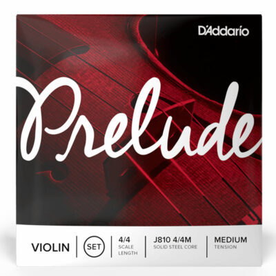 מיתרים לכינור דדריו – Daddario J810 4/4M Prelude VIOLIN String Set