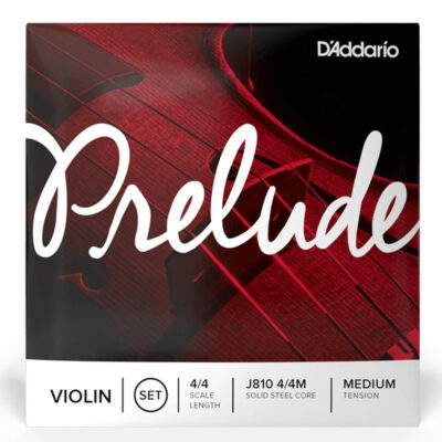 מיתרים לכינור דדריו – Daddario J810 4/4M Prelude VIOLIN String Set