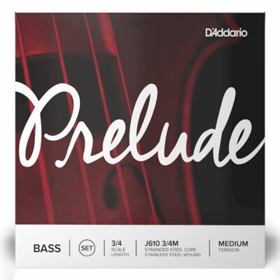 מיתרים לקונטרבס דדריו –  Prelude BASS String Set J610 3/4M