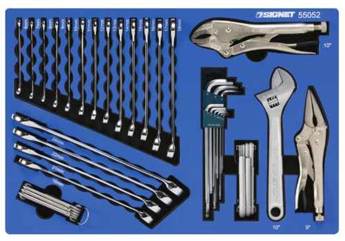 מגש פליירים ומפתחות רינג 24 יחידות לארון מגירות SIGNET