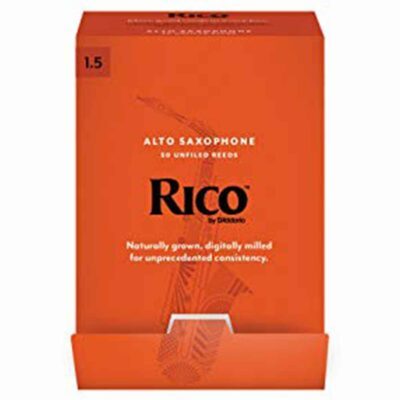 50 עלים לסקסופון אלט מס' 1.5 ריקו –  RJA0115-B50 Alto Saxophone 1.5 Reeds 50Pack