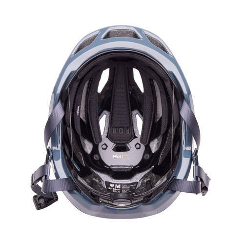 קסדת קרוס קאנטרי לאופניים פוקס אפור - FOX CROSSFRAME PRO MIPS V24