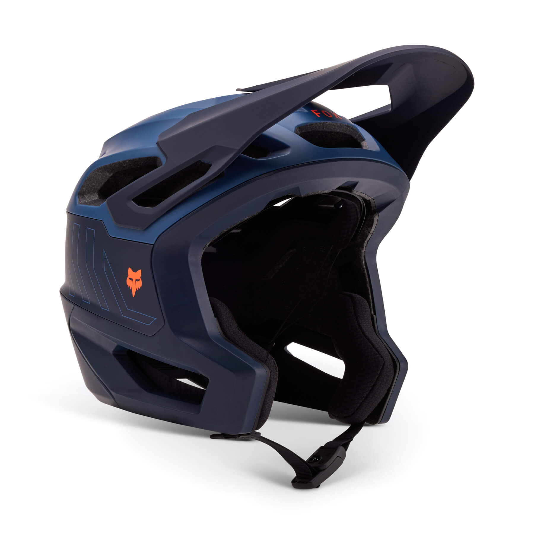 קסדת אופניים פוקס דרופריים כחול כהה - FOX DROPFRAME PRO RUNN HELMET V24