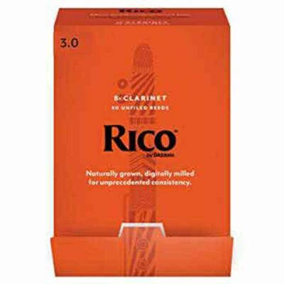 50 עלים לקלרינט סי במול מס' 3.0 ריקו –  RCA0130-B50 Bb Clarinet 3.0 Reeds 50Pack