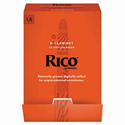 50 עלים לקלרינט סי במול מס' 1.5 ריקו –  RCA0115-B50 Bb Clarinet 1.5 Reeds 50Pack
