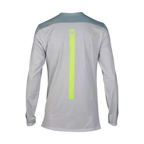 חולצת אופניים ארוכה פלקסאייר אפור / צהוב - FLEXAIR LS JERSEY AVIATION V24