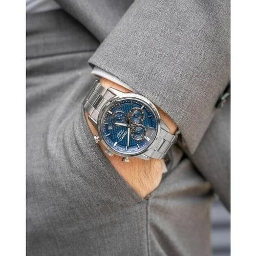 שעון SEIKO כרונוגרף לגבר 41 ממ
