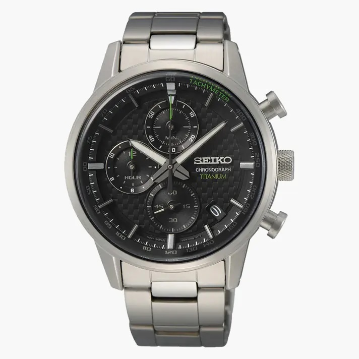 שעון SEIKO כרונוגרף לגבר 41 ממ