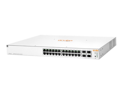 מתג PoE חצי מנוהל HPE Aruba IOn 1930 24G 4SFP+ PoE+ 370W Switch JL684B