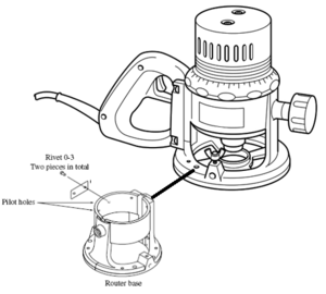 בסיס לרוטר מבית MAKITA