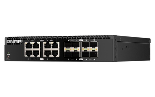QNAP Half-width Rackmount 16-Port 10GbE Unmanaged switch