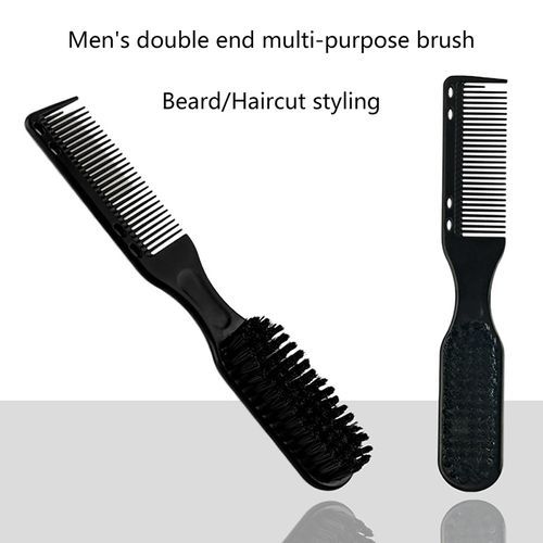 מברשת לניקוי לספרים משולבת מסרק סטרניק STERNIK COMB&BRUSH - צבע שחור 
