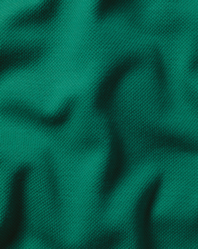 חולצת פולו ירוקה -Green solid polo