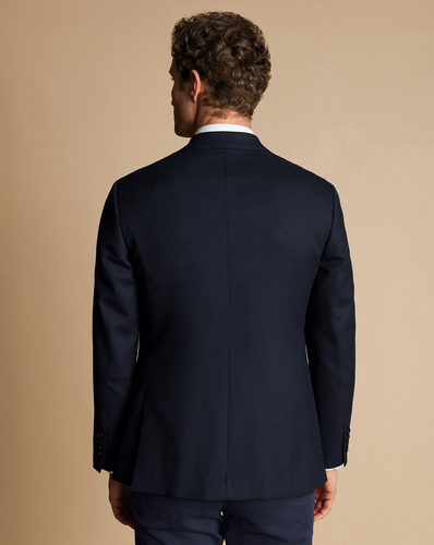 ג'קט אלגנטי - Navy proper blazer slim fit
