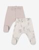 2 זוגות מכנסיים ארוכים 1ST NATURE שמנת מלאנז' קיץ 24 MINENE