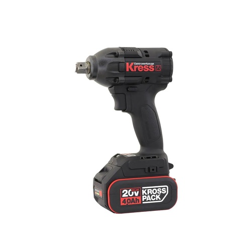 מברגת אימפקט נטענת 20V+זוג סוללות 4A