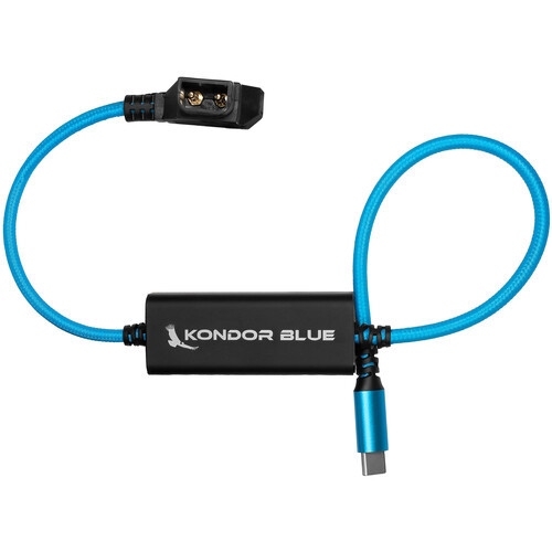 Kondor Blue haakse USB-C naar USB-C kabel 30.5 cm rood