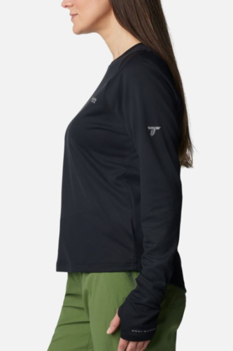 חולצה לנשים SUMMIT VALLEY L/S CREW שחורה - Columbia