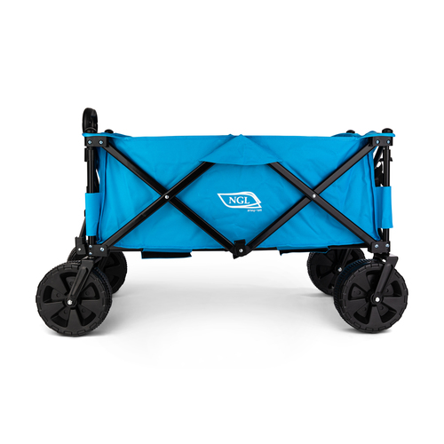 עגלת חוף גלגלים רחבים Premium עד 100 ק