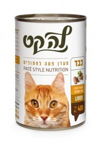 לה קט שימור כבד 400 גרם לה-קט