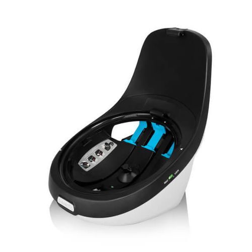 כיסא בטיחות מסתובב צר במיוחד רבולב סלים Revolve Slim 360 - שחור/אפור Obsidian Black