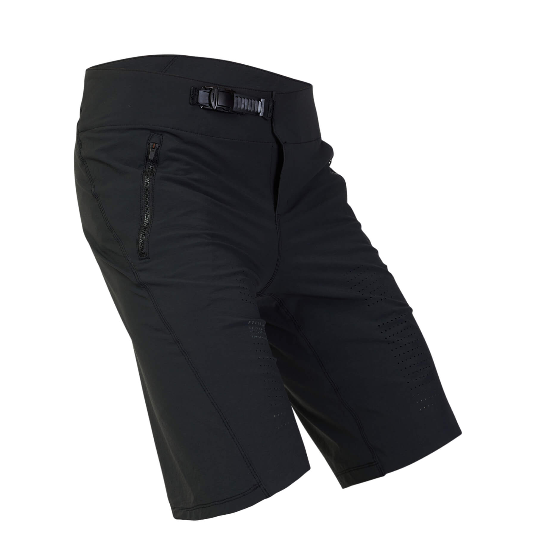 מכנס רכיבה קצר פוקס שחור עם ריפוד פריק - FOX RACING FLEXAIR W/LINER SHORTS V24