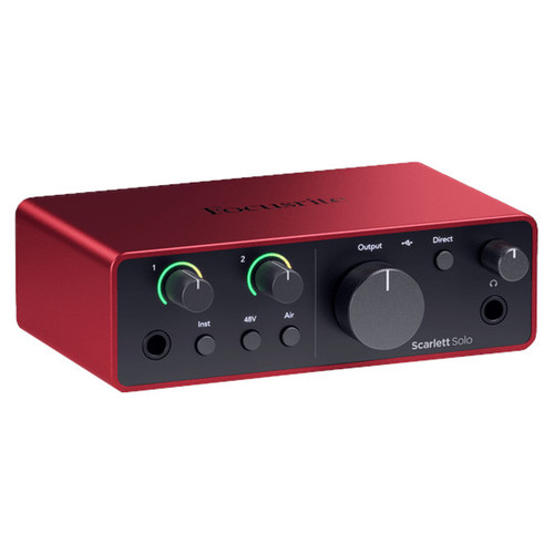  כרטיס קול Focusrite Scarlett Solo 4th Gen