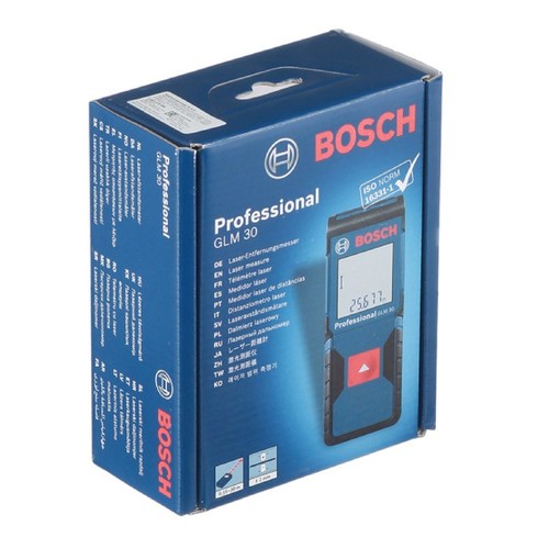 מד טווח לייזר 30 מטר Bosch דגם GLM 30