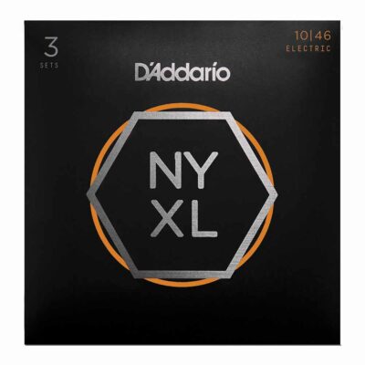 3 סטים מיתרים לגיטרה חשמלית דדריו – 10-46 –  NYXL1046-3P Nickel Wound 3Pack