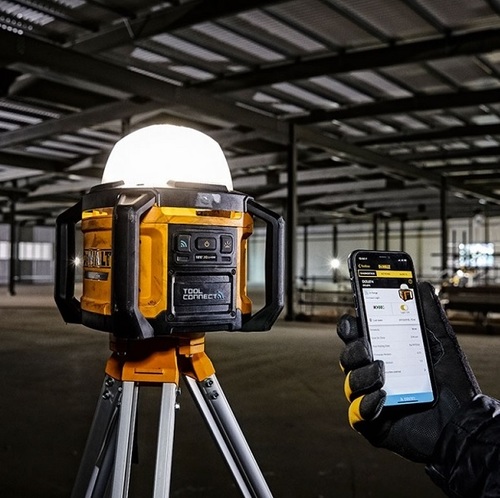  פנס (שמש) נטען 18V גוף בלבד!  Dewalt DCL074 