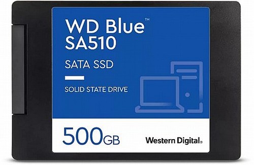 דיסק קשיח 500G  פנימי Blue SA510 WDS500G3B0A Western Digital sata