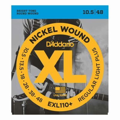 מיתרים לגיטרה חשמלית דדריו – 10.5-48 –  EXL110+ Nickel Wound