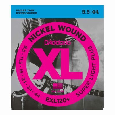 מיתרים לגיטרה חשמלית דדריו – 9.5-44 –  EXL120+ Nickel Wound
