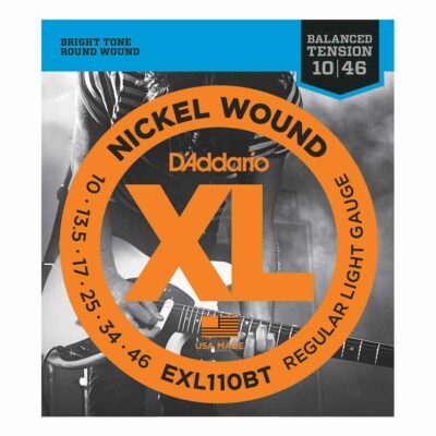 מיתרים לגיטרה חשמלית דדריו – 10-46 –  EXL110BT Nickel Wound Balanced Tension